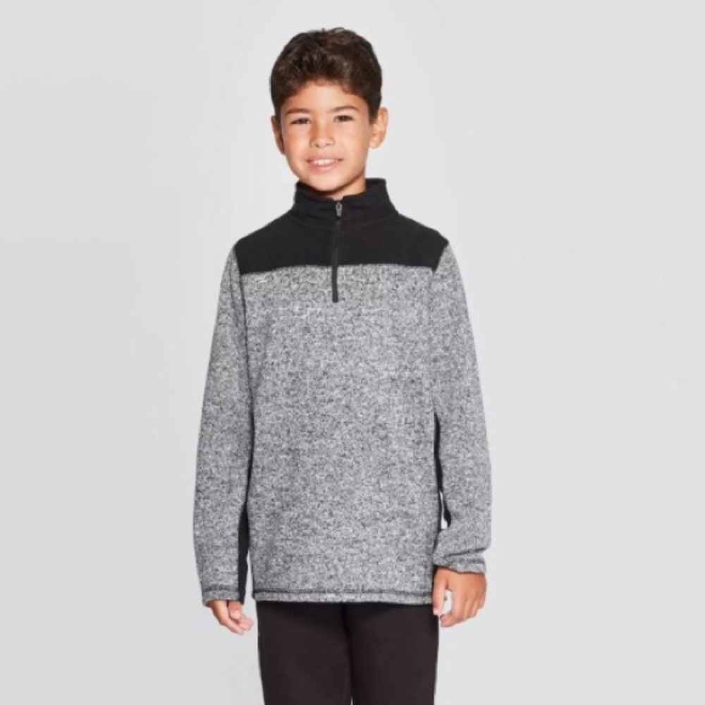 C9 Champion Grey Fleece Sweater Pullover XL 16/18